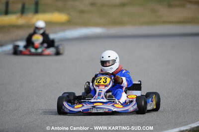 21/02/2010 : 1ère manche du Trophée Vincent Sanchez à Lavelanet (photos Antoine Camblor) 2010 — karting