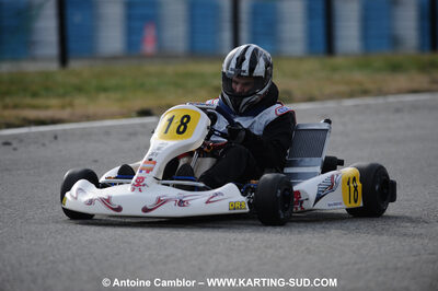 21/02/2010 : 1ère manche du Trophée Vincent Sanchez à Lavelanet (photos Antoine Camblor) 2010 — karting