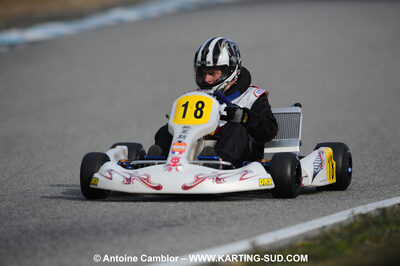 21/02/2010 : 1ère manche du Trophée Vincent Sanchez à Lavelanet (photos Antoine Camblor) 2010 — karting