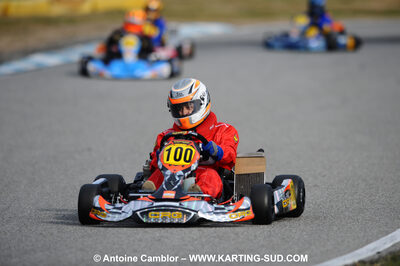 21/02/2010 : 1ère manche du Trophée Vincent Sanchez à Lavelanet (photos Antoine Camblor) 2010 — karting