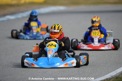 21/02/2010 : 1ère manche du Trophée Vincent Sanchez à Lavelanet (photos Antoine Camblor) 2010 — karting