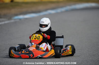 21/02/2010 : 1ère manche du Trophée Vincent Sanchez à Lavelanet (photos Antoine Camblor) 2010 — karting