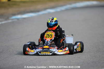 21/02/2010 : 1ère manche du Trophée Vincent Sanchez à Lavelanet (photos Antoine Camblor) 2010 — karting