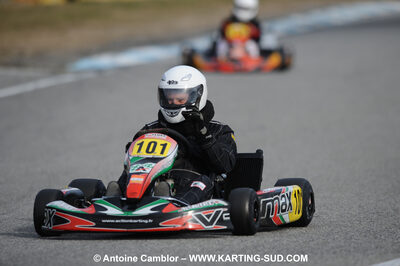 21/02/2010 : 1ère manche du Trophée Vincent Sanchez à Lavelanet (photos Antoine Camblor) 2010 — karting