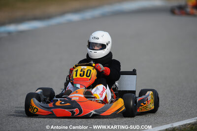 21/02/2010 : 1ère manche du Trophée Vincent Sanchez à Lavelanet (photos Antoine Camblor) 2010 — karting
