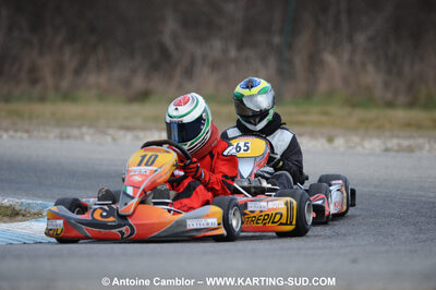 21/02/2010 : 1ère manche du Trophée Vincent Sanchez à Lavelanet (photos Antoine Camblor) 2010 — karting