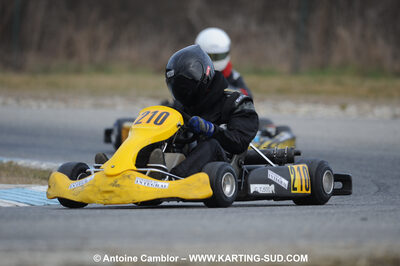 21/02/2010 : 1ère manche du Trophée Vincent Sanchez à Lavelanet (photos Antoine Camblor) 2010 — karting