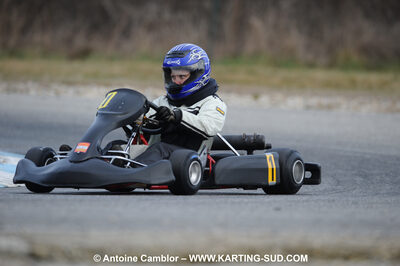 21/02/2010 : 1ère manche du Trophée Vincent Sanchez à Lavelanet (photos Antoine Camblor) 2010 — karting