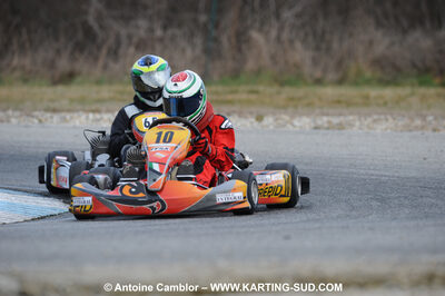 21/02/2010 : 1ère manche du Trophée Vincent Sanchez à Lavelanet (photos Antoine Camblor) 2010 — karting