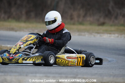 21/02/2010 : 1ère manche du Trophée Vincent Sanchez à Lavelanet (photos Antoine Camblor) 2010 — karting