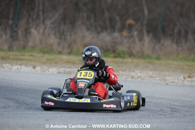 21/02/2010 : 1ère manche du Trophée Vincent Sanchez à Lavelanet (photos Antoine Camblor) 2010 — karting