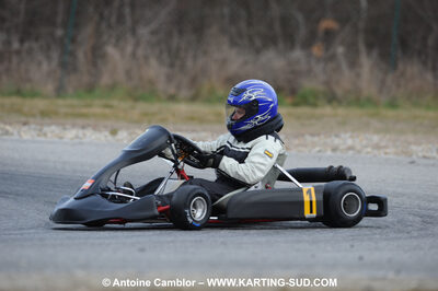 21/02/2010 : 1ère manche du Trophée Vincent Sanchez à Lavelanet (photos Antoine Camblor) 2010 — karting
