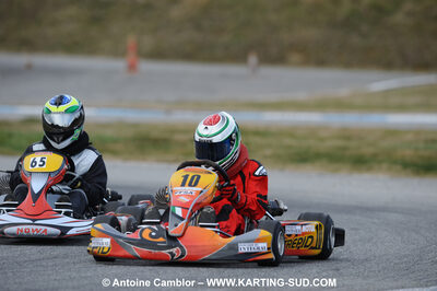 21/02/2010 : 1ère manche du Trophée Vincent Sanchez à Lavelanet (photos Antoine Camblor) 2010 — karting
