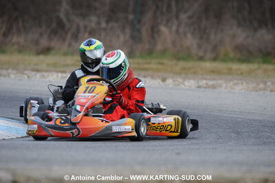 21/02/2010 : 1ère manche du Trophée Vincent Sanchez à Lavelanet (photos Antoine Camblor) 2010 — karting