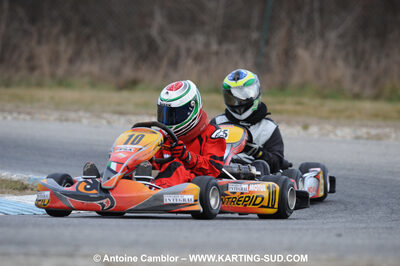 21/02/2010 : 1ère manche du Trophée Vincent Sanchez à Lavelanet (photos Antoine Camblor) 2010 — karting