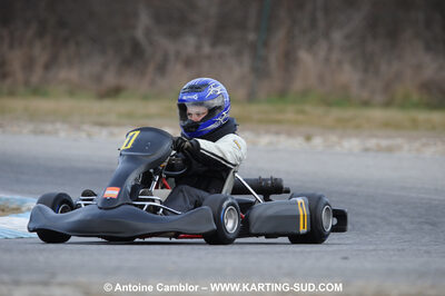 21/02/2010 : 1ère manche du Trophée Vincent Sanchez à Lavelanet (photos Antoine Camblor) 2010 — karting