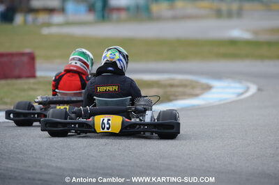 21/02/2010 : 1ère manche du Trophée Vincent Sanchez à Lavelanet (photos Antoine Camblor) 2010 — karting