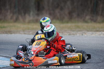 21/02/2010 : 1ère manche du Trophée Vincent Sanchez à Lavelanet (photos Antoine Camblor) 2010 — karting