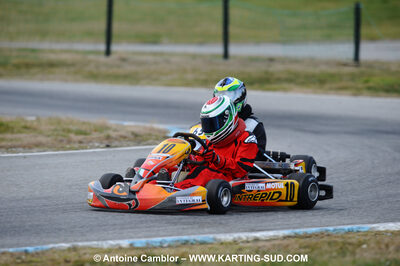 21/02/2010 : 1ère manche du Trophée Vincent Sanchez à Lavelanet (photos Antoine Camblor) 2010 — karting
