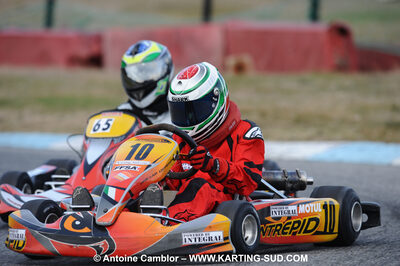 21/02/2010 : 1ère manche du Trophée Vincent Sanchez à Lavelanet (photos Antoine Camblor) 2010 — karting