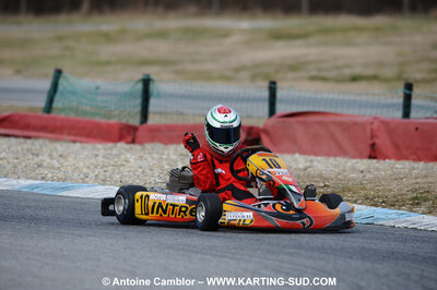21/02/2010 : 1ère manche du Trophée Vincent Sanchez à Lavelanet (photos Antoine Camblor) 2010 — karting