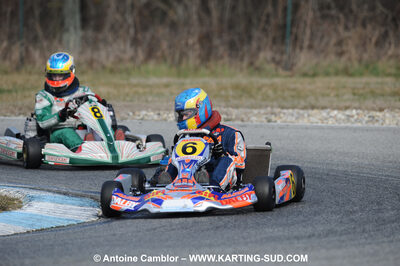 21/02/2010 : 1ère manche du Trophée Vincent Sanchez à Lavelanet (photos Antoine Camblor) 2010 — karting
