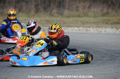 21/02/2010 : 1ère manche du Trophée Vincent Sanchez à Lavelanet (photos Antoine Camblor) 2010 — karting