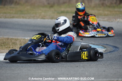 21/02/2010 : 1ère manche du Trophée Vincent Sanchez à Lavelanet (photos Antoine Camblor) 2010 — karting