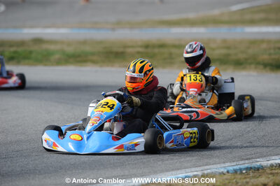 21/02/2010 : 1ère manche du Trophée Vincent Sanchez à Lavelanet (photos Antoine Camblor) 2010 — karting