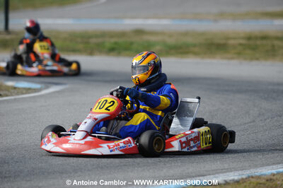 21/02/2010 : 1ère manche du Trophée Vincent Sanchez à Lavelanet (photos Antoine Camblor) 2010 — karting