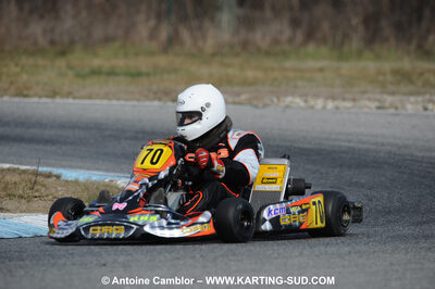 21/02/2010 : 1ère manche du Trophée Vincent Sanchez à Lavelanet (photos Antoine Camblor) 2010 — karting