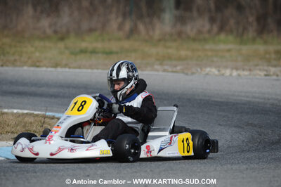 21/02/2010 : 1ère manche du Trophée Vincent Sanchez à Lavelanet (photos Antoine Camblor) 2010 — karting