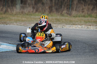 21/02/2010 : 1ère manche du Trophée Vincent Sanchez à Lavelanet (photos Antoine Camblor) 2010 — karting