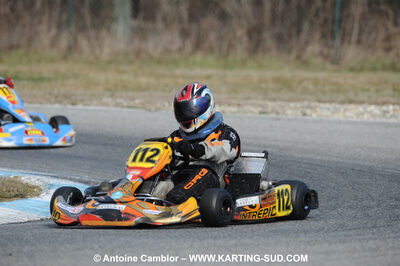 21/02/2010 : 1ère manche du Trophée Vincent Sanchez à Lavelanet (photos Antoine Camblor) 2010 — karting