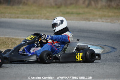 21/02/2010 : 1ère manche du Trophée Vincent Sanchez à Lavelanet (photos Antoine Camblor) 2010 — karting