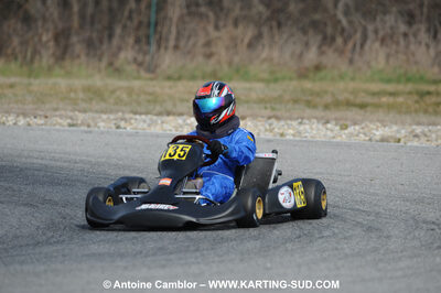 21/02/2010 : 1ère manche du Trophée Vincent Sanchez à Lavelanet (photos Antoine Camblor) 2010 — karting