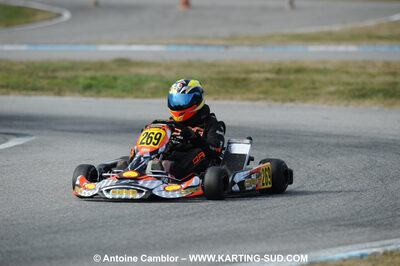 21/02/2010 : 1ère manche du Trophée Vincent Sanchez à Lavelanet (photos Antoine Camblor) 2010 — karting
