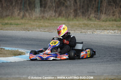 21/02/2010 : 1ère manche du Trophée Vincent Sanchez à Lavelanet (photos Antoine Camblor) 2010 — karting