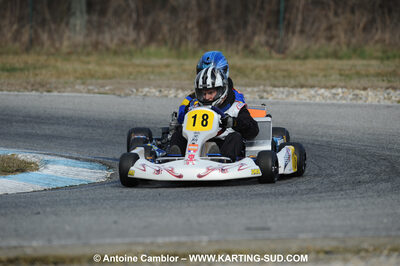 21/02/2010 : 1ère manche du Trophée Vincent Sanchez à Lavelanet (photos Antoine Camblor) 2010 — karting