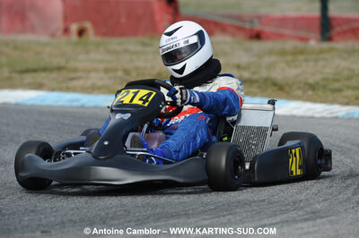 21/02/2010 : 1ère manche du Trophée Vincent Sanchez à Lavelanet (photos Antoine Camblor) 2010 — karting