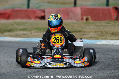 21/02/2010 : 1ère manche du Trophée Vincent Sanchez à Lavelanet (photos Antoine Camblor) 2010 — karting