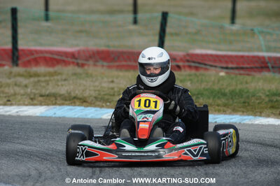 21/02/2010 : 1ère manche du Trophée Vincent Sanchez à Lavelanet (photos Antoine Camblor) 2010 — karting