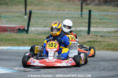 21/02/2010 : 1ère manche du Trophée Vincent Sanchez à Lavelanet (photos Antoine Camblor) 2010 — karting