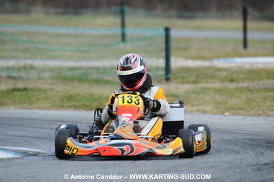21/02/2010 : 1ère manche du Trophée Vincent Sanchez à Lavelanet (photos Antoine Camblor) 2010 — karting