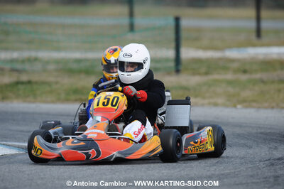 21/02/2010 : 1ère manche du Trophée Vincent Sanchez à Lavelanet (photos Antoine Camblor) 2010 — karting