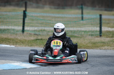 21/02/2010 : 1ère manche du Trophée Vincent Sanchez à Lavelanet (photos Antoine Camblor) 2010 — karting