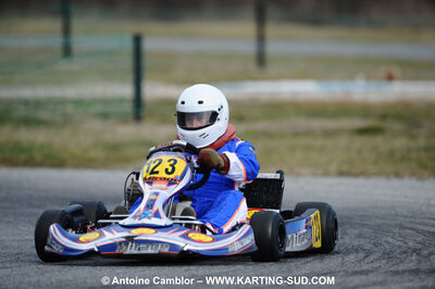 21/02/2010 : 1ère manche du Trophée Vincent Sanchez à Lavelanet (photos Antoine Camblor) 2010 — karting