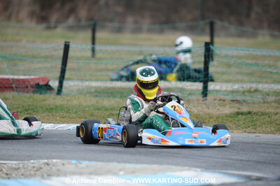 21/02/2010 : 1ère manche du Trophée Vincent Sanchez à Lavelanet (photos Antoine Camblor) 2010 — karting