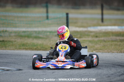21/02/2010 : 1ère manche du Trophée Vincent Sanchez à Lavelanet (photos Antoine Camblor) 2010 — karting
