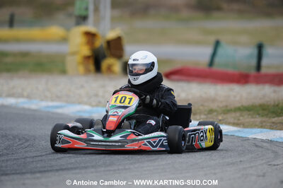 21/02/2010 : 1ère manche du Trophée Vincent Sanchez à Lavelanet (photos Antoine Camblor) 2010 — karting